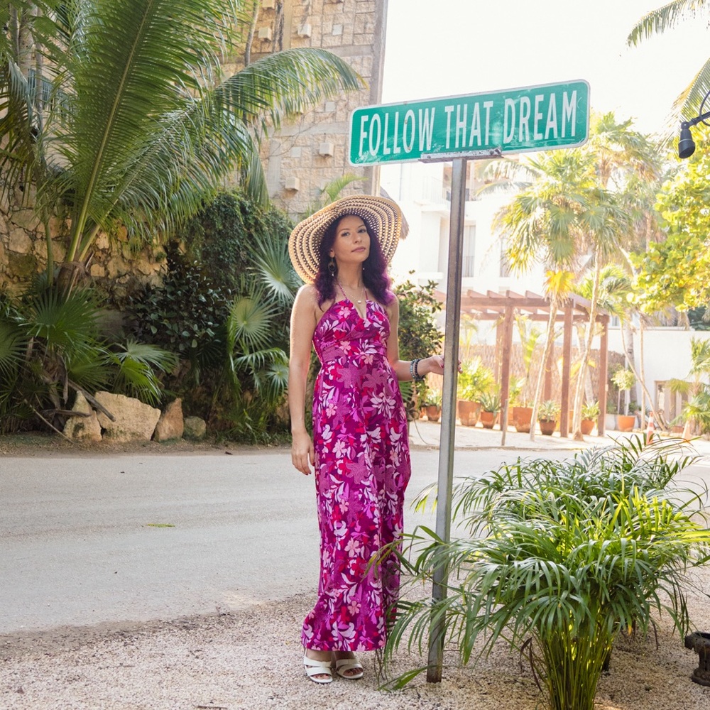 Sincerely Jules maxi halter dress